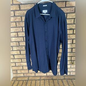Julian & Mark navy‎ blue shirt